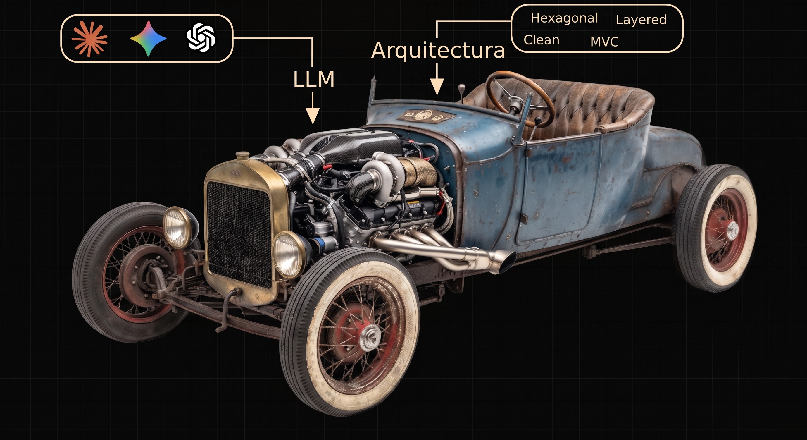 V8 Engine in a 1920s Chassis - Architecture Bottleneck